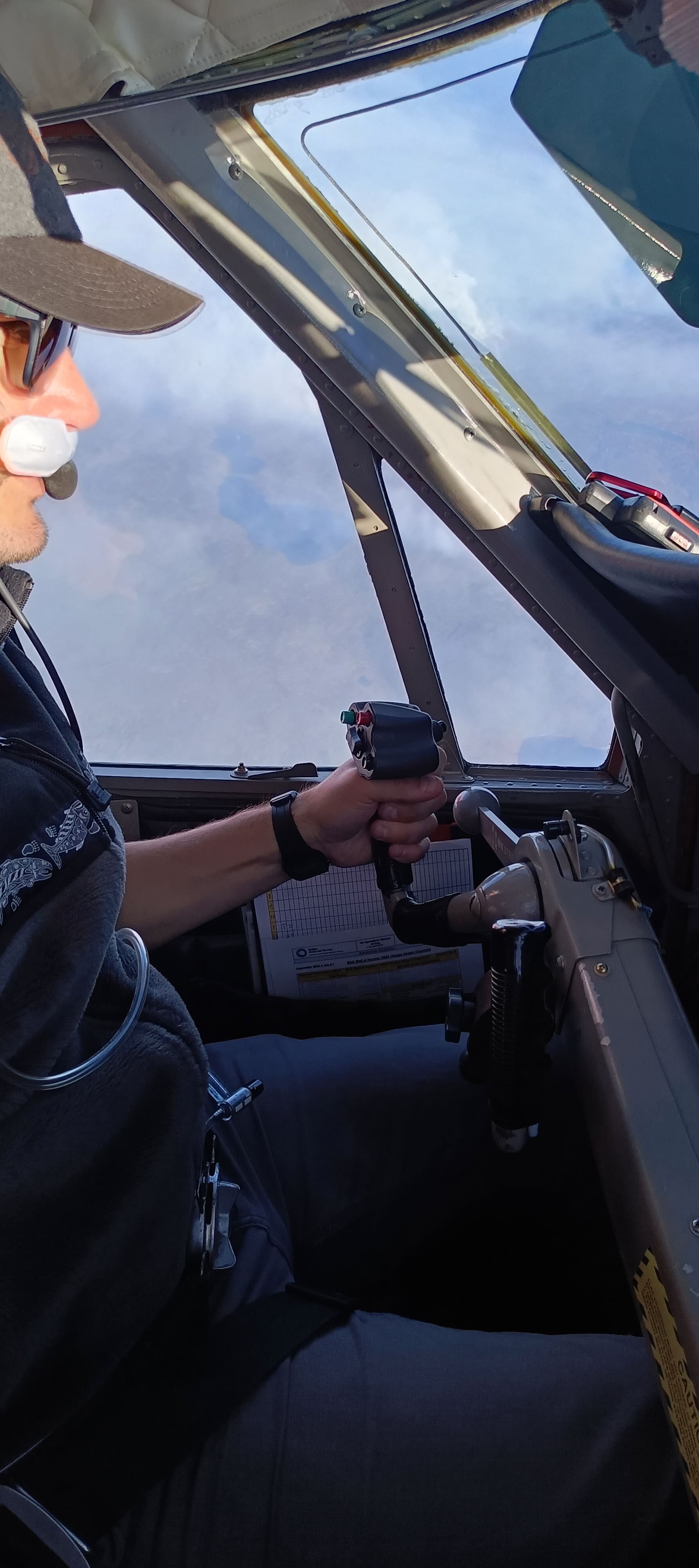 British Antarctic Survey de Havilland Twin Otter during the 2024 CarbonARA campaign 