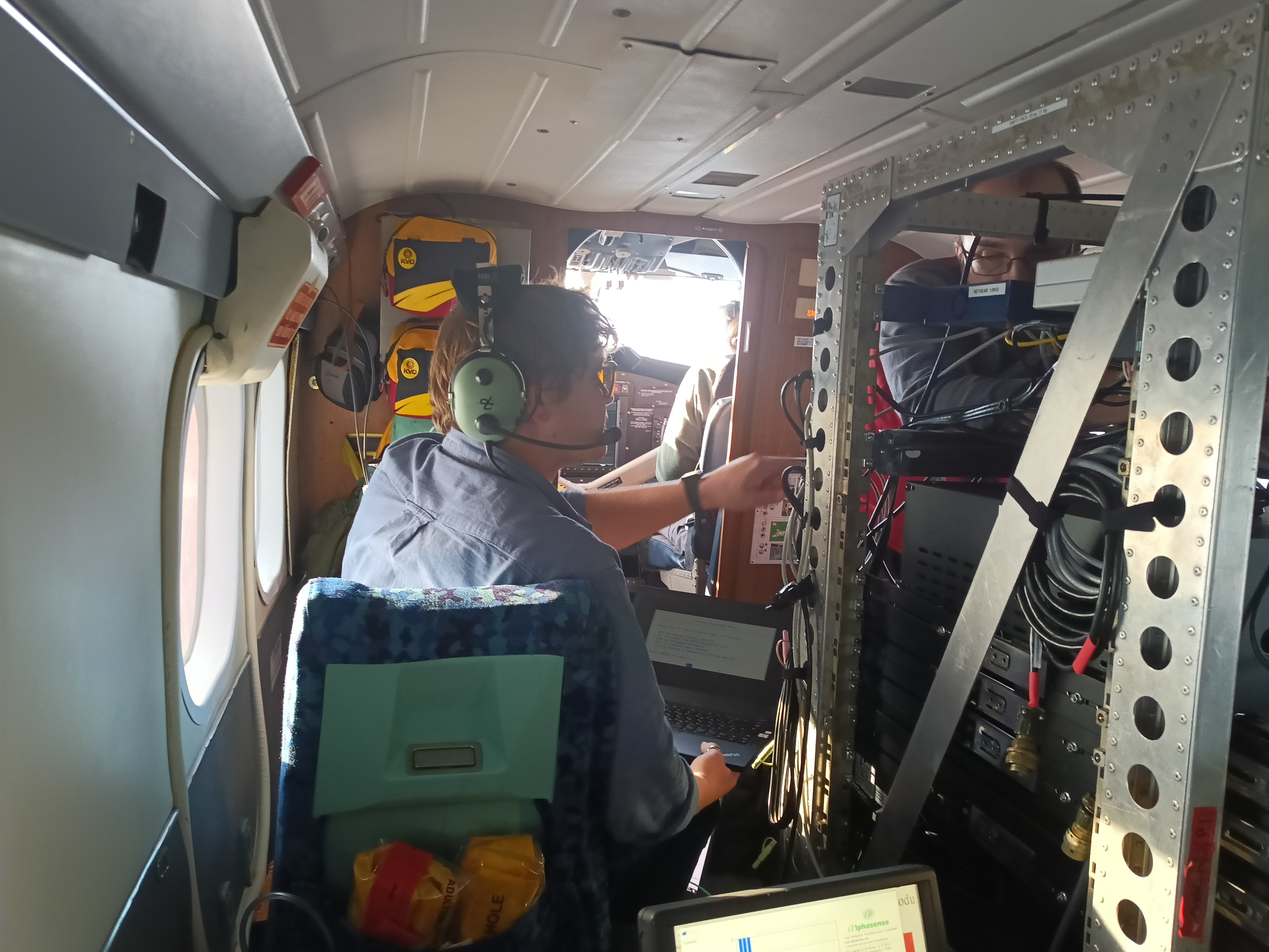 Operations onboard British Antarctic Survey de Havilland Twin Otter during the 2024 CarbonARA campaign