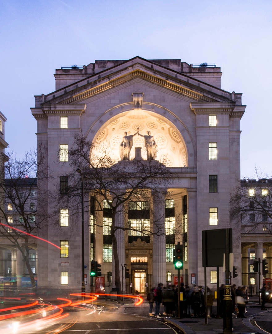 New KCL venue Bush House, the former home of the BBC, since renovated and now offers modern conference spaces accommodating 10 to 400 people